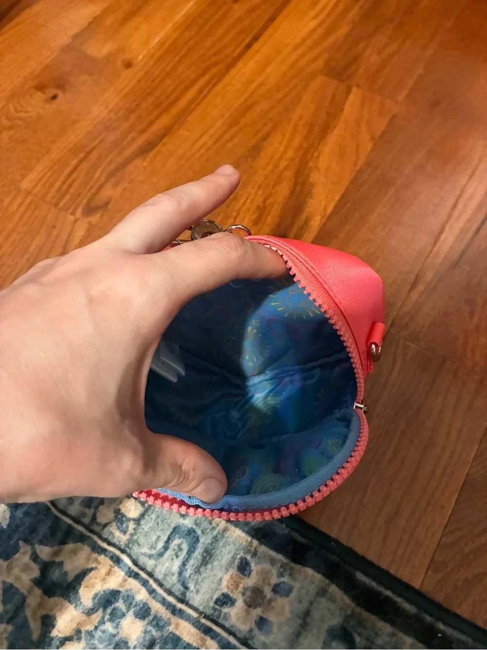 Care Bears Heart-Shaped Rainbow Accent Pouch
